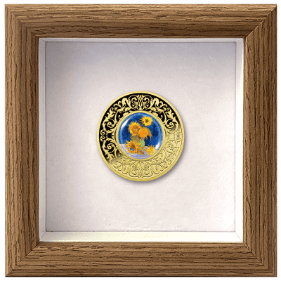 Cameroon - 2025 - 500 Francs – Sunflowers van Gogh (Flowers in Painting series)