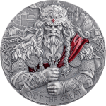 Cameroon - 2025 - 2000 Francs – King Cnut the Great (way to valhalla series) 2oz silver