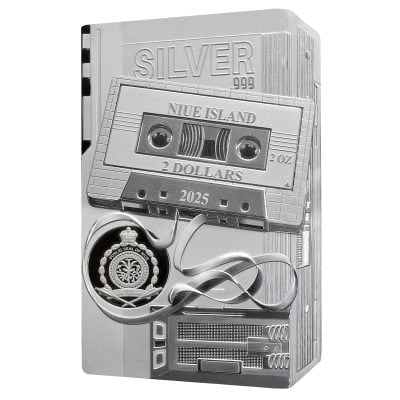 Niue - 2025 - 2 Dollars - Walkman TechStalgic series PLAIN VERSION