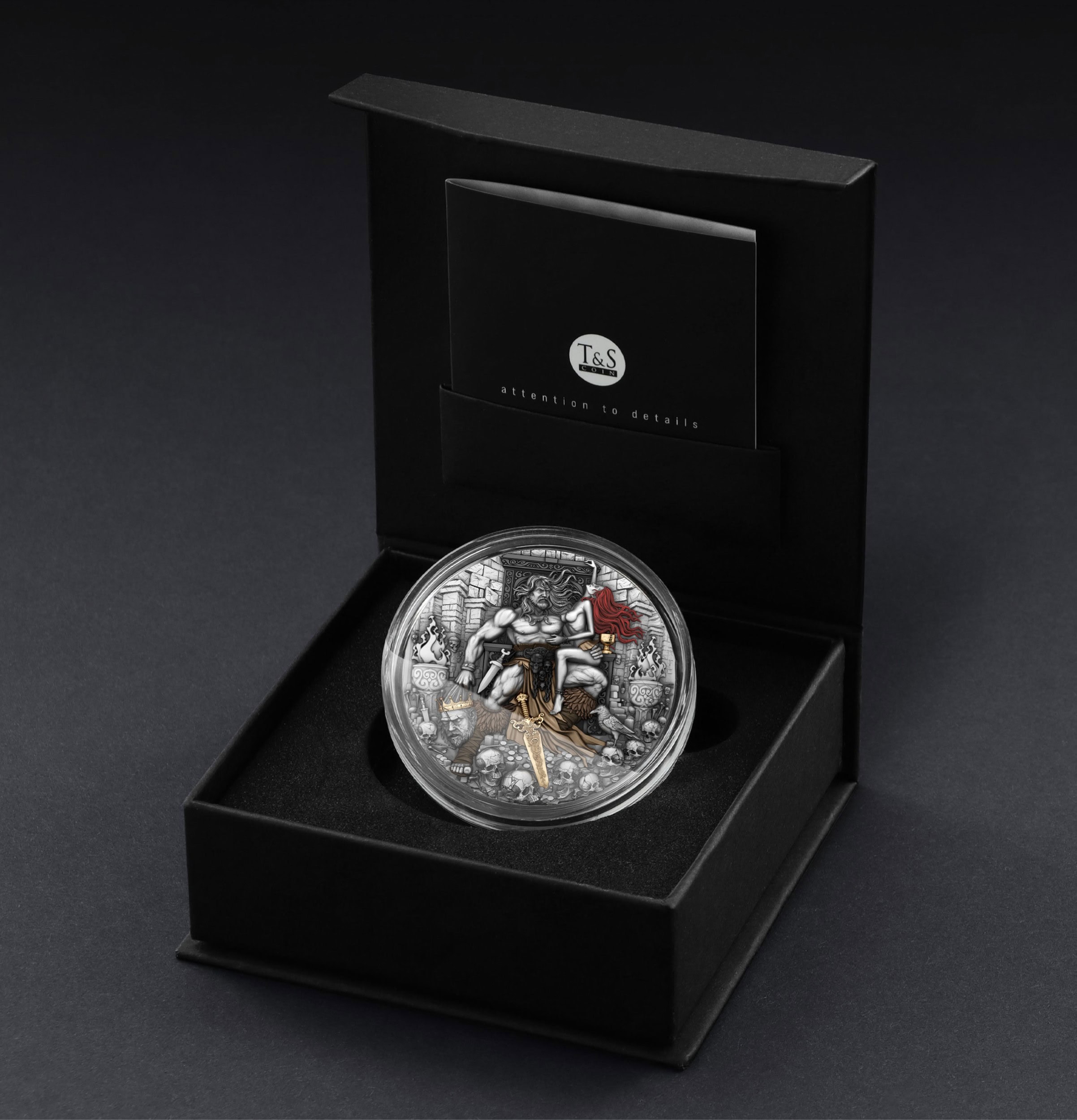 Cameroon - 2025 - 2000 Francs - Barbarian King 2oz silver coin