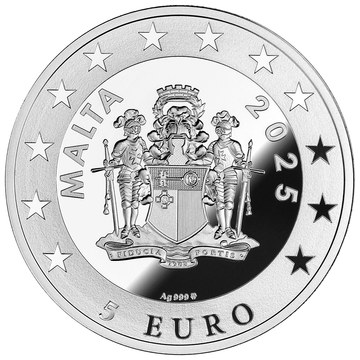 Malta - 2025 - 5 Euro - Big Ben London (City Hall Clocks series)