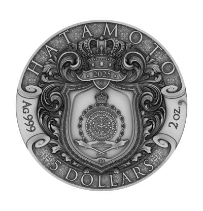 Niue - 2025 - 5 Dollars - Hatamoto (The Warrior's Path series) 2oz silver