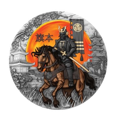 Niue - 2025 - 5 Dollars - Hatamoto (The Warrior's Path series) 2oz silver