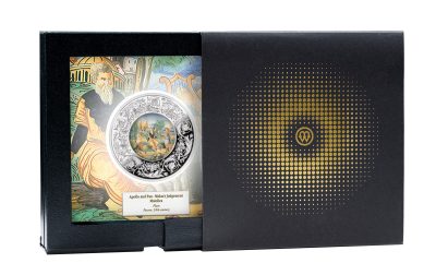 Malta - 2025 - 5 Euro - Apollo and Pan Midas's Judgement (Maiolica series)