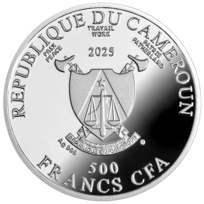 Cameroon - 2025 - 500 Francs - The Winner Takes All Golden Bull