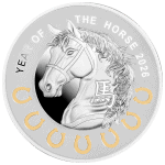 Niue - 2026 - 1 Dollar - Year of the Horse Lunar Years 7 ELEMENTS