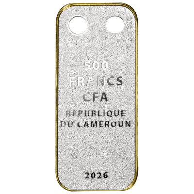 Cameroon - 2025 - 500 Francs - Year of the Horse Lunar Years PENDANT