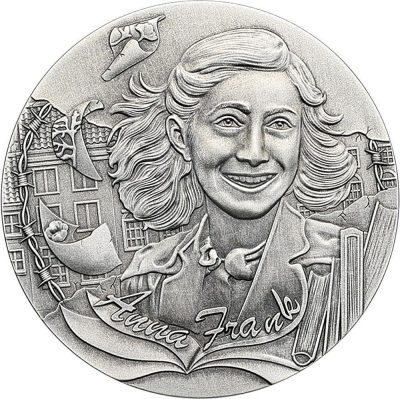 Niue - 2025 - 2 Dollars - Anne Frank 1oz silver