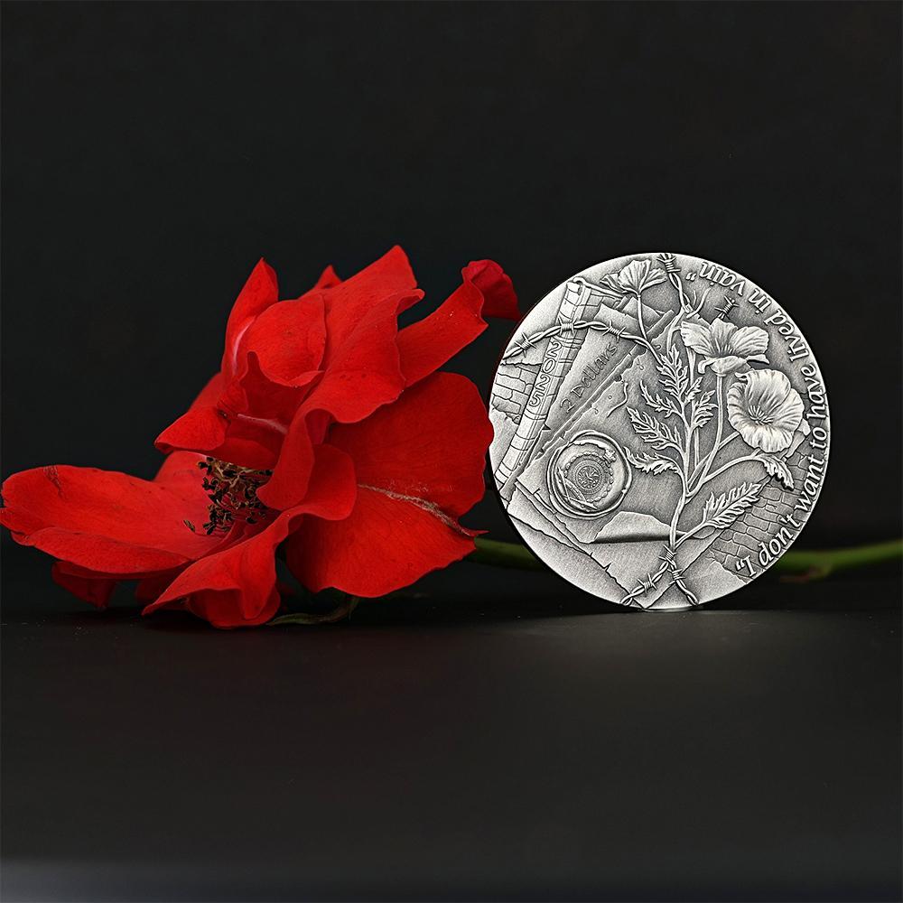 Niue - 2025 - 2 Dollars - Anne Frank 1oz silver