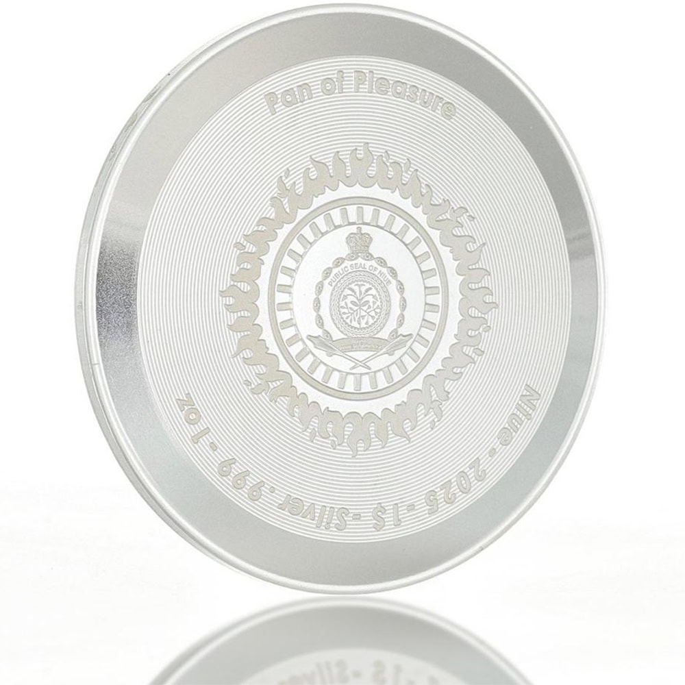 Niue - 2025 - 2 Dollars - Paella (Pan of Pleasure series) 1oz silver