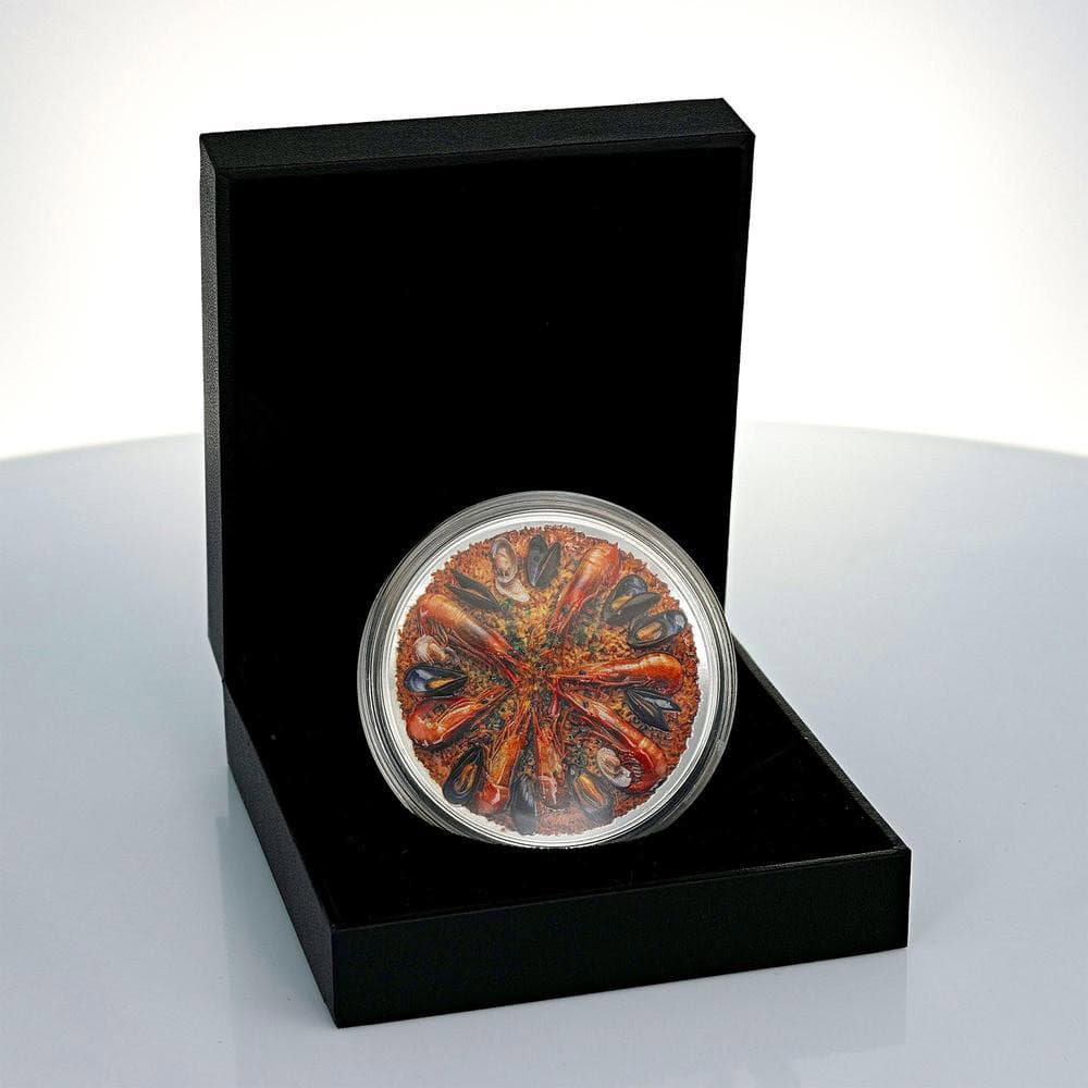 Niue - 2025 - 2 Dollars - Paella (Pan of Pleasure series) 1oz silver