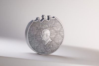 Cook Islands - 2026 - 25 Dollars - Petra Al-Khazneh 5oz silver