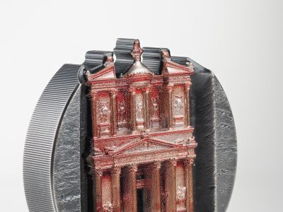 Cook Islands - 2026 - 25 Dollars - Petra Al-Khazneh 5oz silver