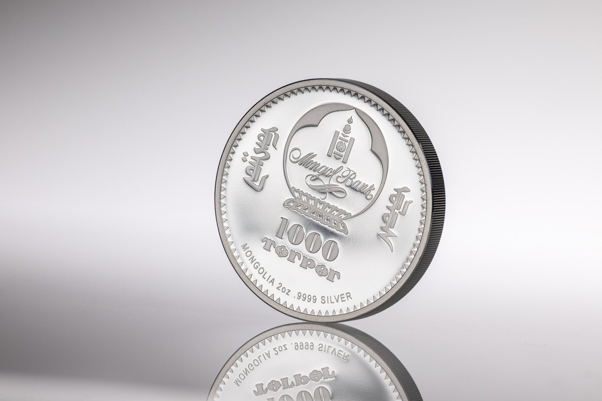 Mongolia - 2026 - 1000 Togrog - Peter the Great (Peter Carl Fabergé egg series) 2oz silver