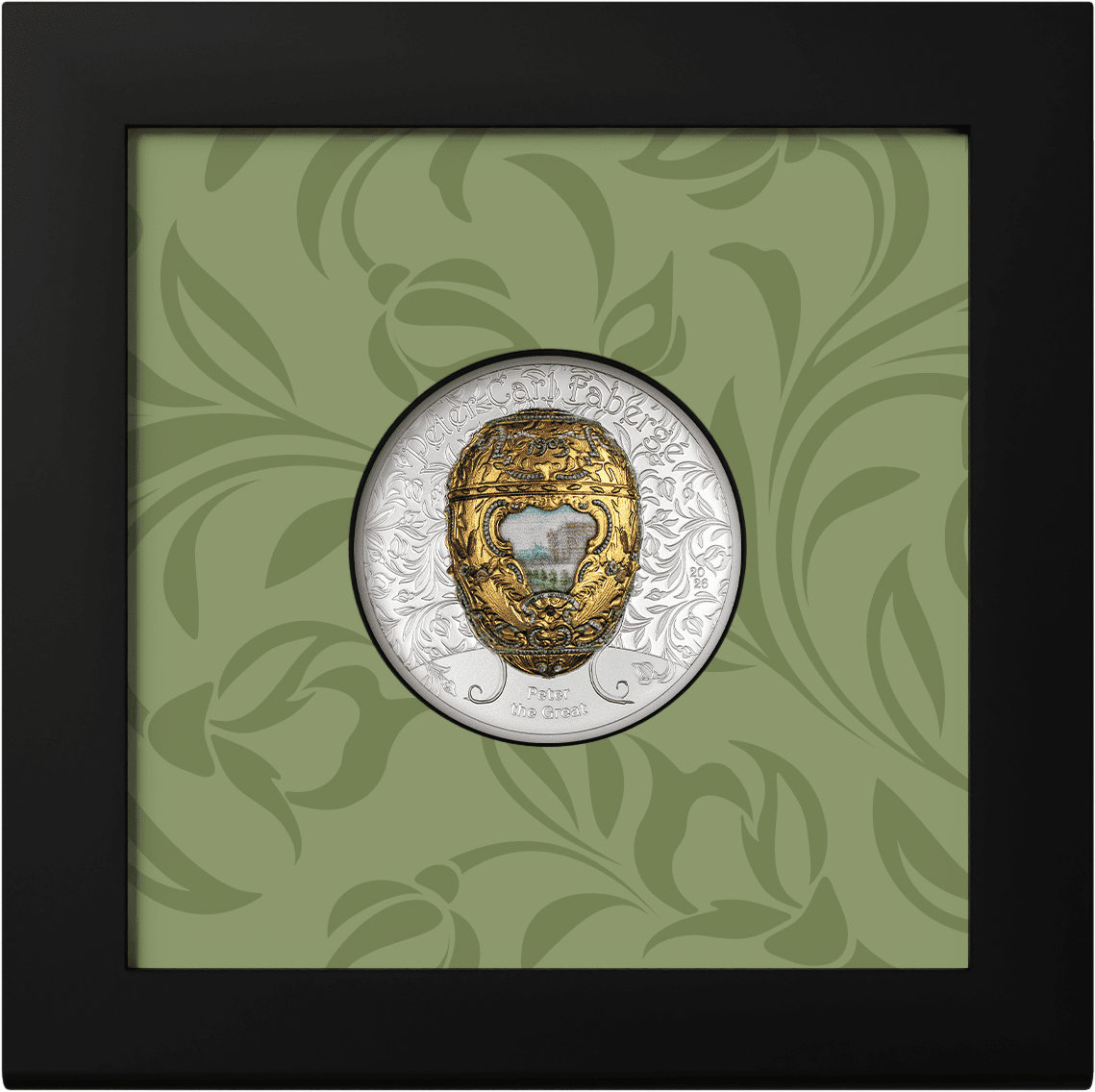 Mongolia - 2026 - 1000 Togrog - Peter the Great (Peter Carl Fabergé egg series) 2oz silver