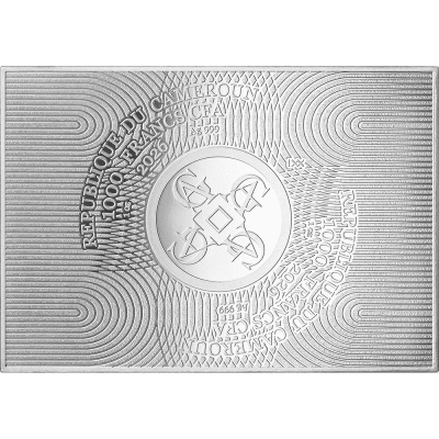 Cameroon - 2026 - 1000 Francs - Water Lilies by Claude Monet (Art Gallery series)