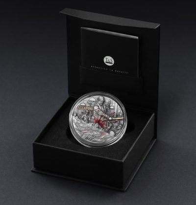 Cameroon - 2025 - 2000 Francs - Al Capone (Empires of Crime series) 2oz silver