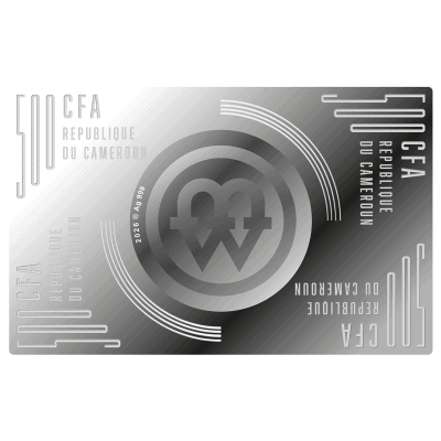 Cameroon - 2025 - 500 Francs - Santa Claus on Duty (Andrzej Mleczko series) 1/2oz silver