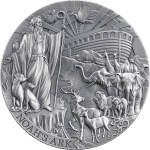 Cameroon - 2025 - 2000 Francs - Noah's Ark (Bible Stories) 2oz silver