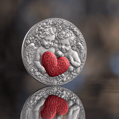 Cameroon - 2026 - 1000 Francs – Eternal Love (celestial beauty series) 1oz silver