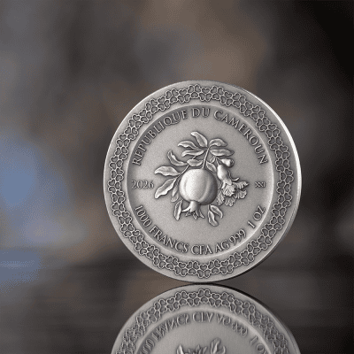 Cameroon - 2026 - 1000 Francs – Eternal Love (celestial beauty series) 1oz silver