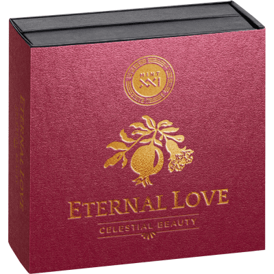 Cameroon - 2026 - 1000 Francs – Eternal Love (celestial beauty series) 1oz silver