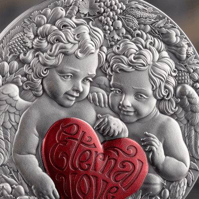 Cameroon - 2026 - 1000 Francs – Eternal Love (celestial beauty series) 1oz silver