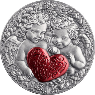 Cameroon - 2026 - 1000 Francs – Eternal Love (celestial beauty series) 1oz silver