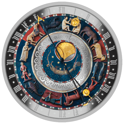 Malta - 2025 - 5 Euro - Gdansk (City Hall Clocks series)