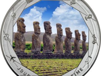 Cameroon - 2025 - 1000 Francs - Easter Island (Journey of a Lifetime series) 1oz silver
