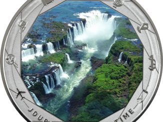 Cameroon - 2025 - 1000 Francs - Iguazu Falls (Journey of a Lifetime series) 1oz silver