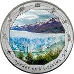 Cameroon - 2025 - 1000 Francs - Perito Moreno Glacier (Journey of a Lifetime series) 1oz silver