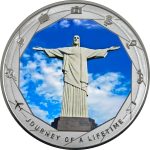 Cameroon - 2025 - 1000 Francs - Christ the Redeemer (Journey of a Lifetime series) 1oz silver