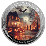 Cameroon - 2025 - 1000 Francs - Halloween ’25 Precious Family Moments series 1oz silver