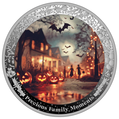 Cameroon - 2025 - 1000 Francs - Halloween ’25 Precious Family Moments series 1oz silver