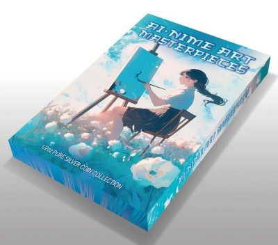 Cameroon - 2025 - 500 Francs - Salvator Mundi (AI•NIME Art series series) 1/2oz silver