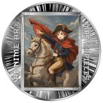Cameroon - 2025 - 500 Francs - Napoleon Crossing the Alps (AI•NIME Art series series) 1/2oz silver