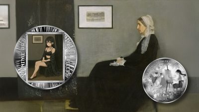 Cameroon - 2025 - 500 Francs - Whistler’s Mother (AI•NIME Art series series) 1/2oz silver