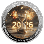 Cameroon - 2026 - 1000 Francs - New Year’s Eve ’26 Precious Family Moments series 1oz silver