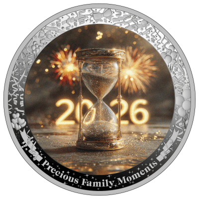 Cameroon - 2026 - 1000 Francs - New Year’s Eve ’26 Precious Family Moments series 1oz silver