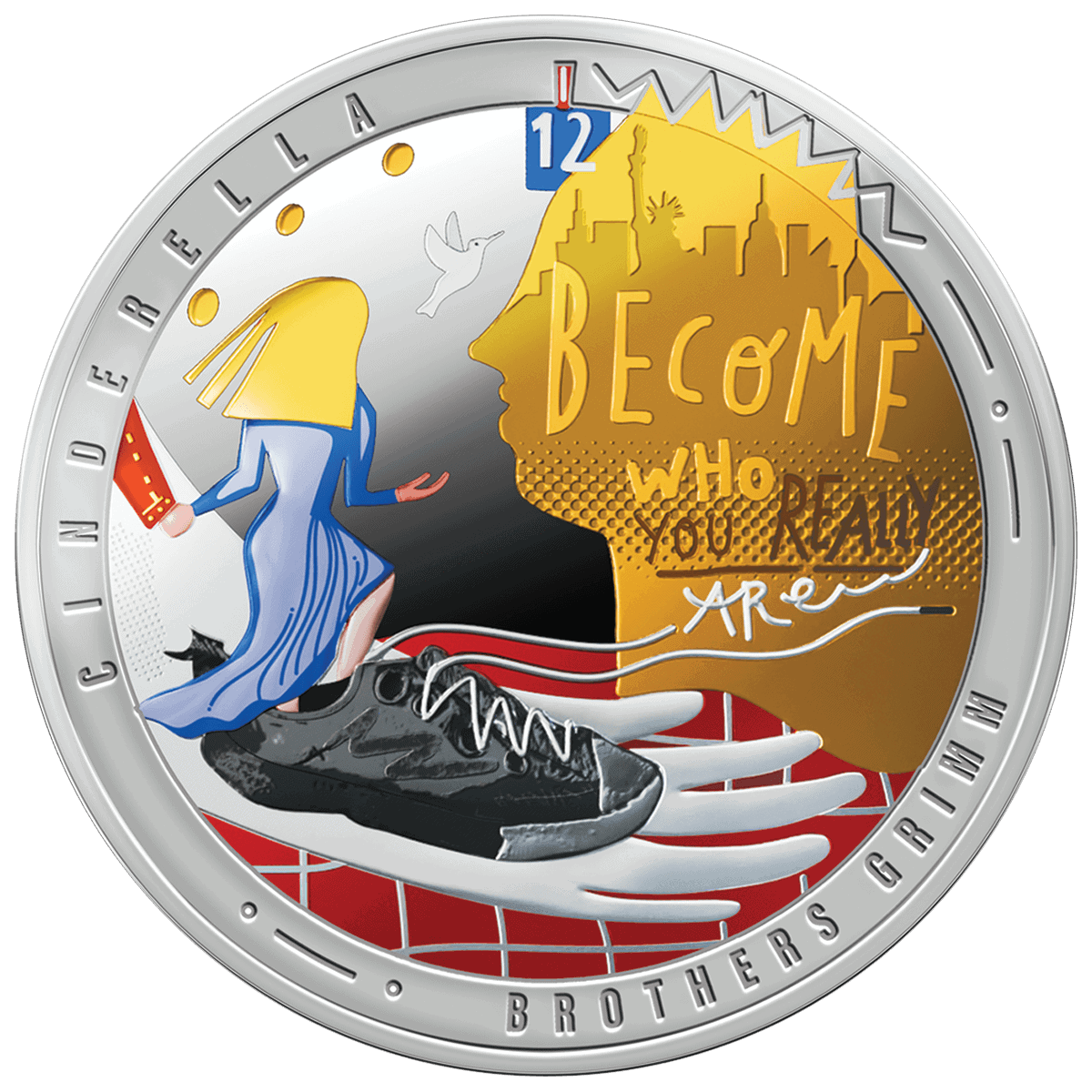 Niue - 2025 - 2 Dollars - Cinderella (Grimm’s Fairy Tales series)