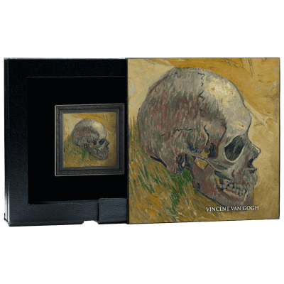Cameroon - 2025 - 1000 Francs - Skull Vincent van Gogh (Treasures of the World - dark edition)