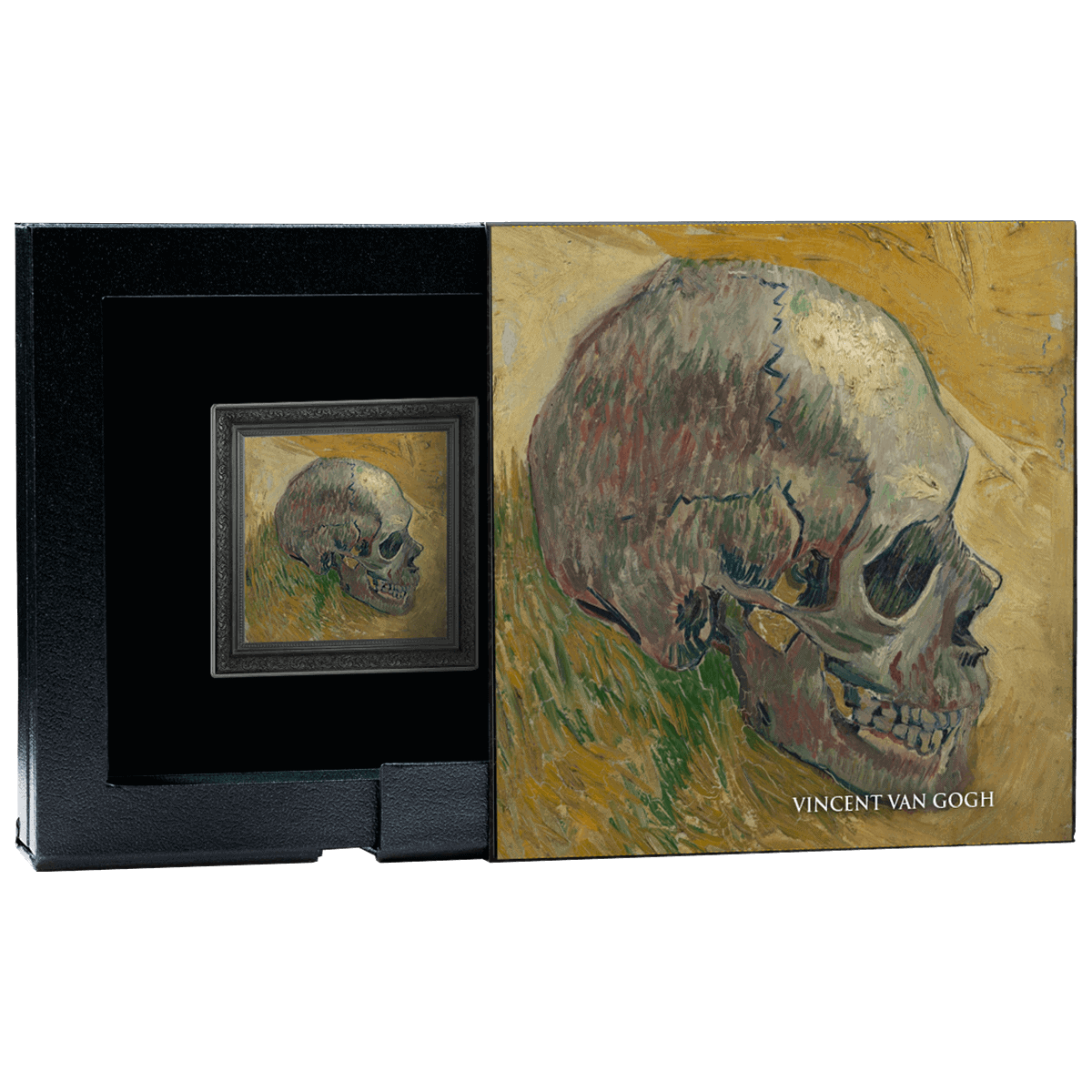Cameroon - 2025 - 1000 Francs - Skull Vincent van Gogh (Treasures of the World - dark edition)