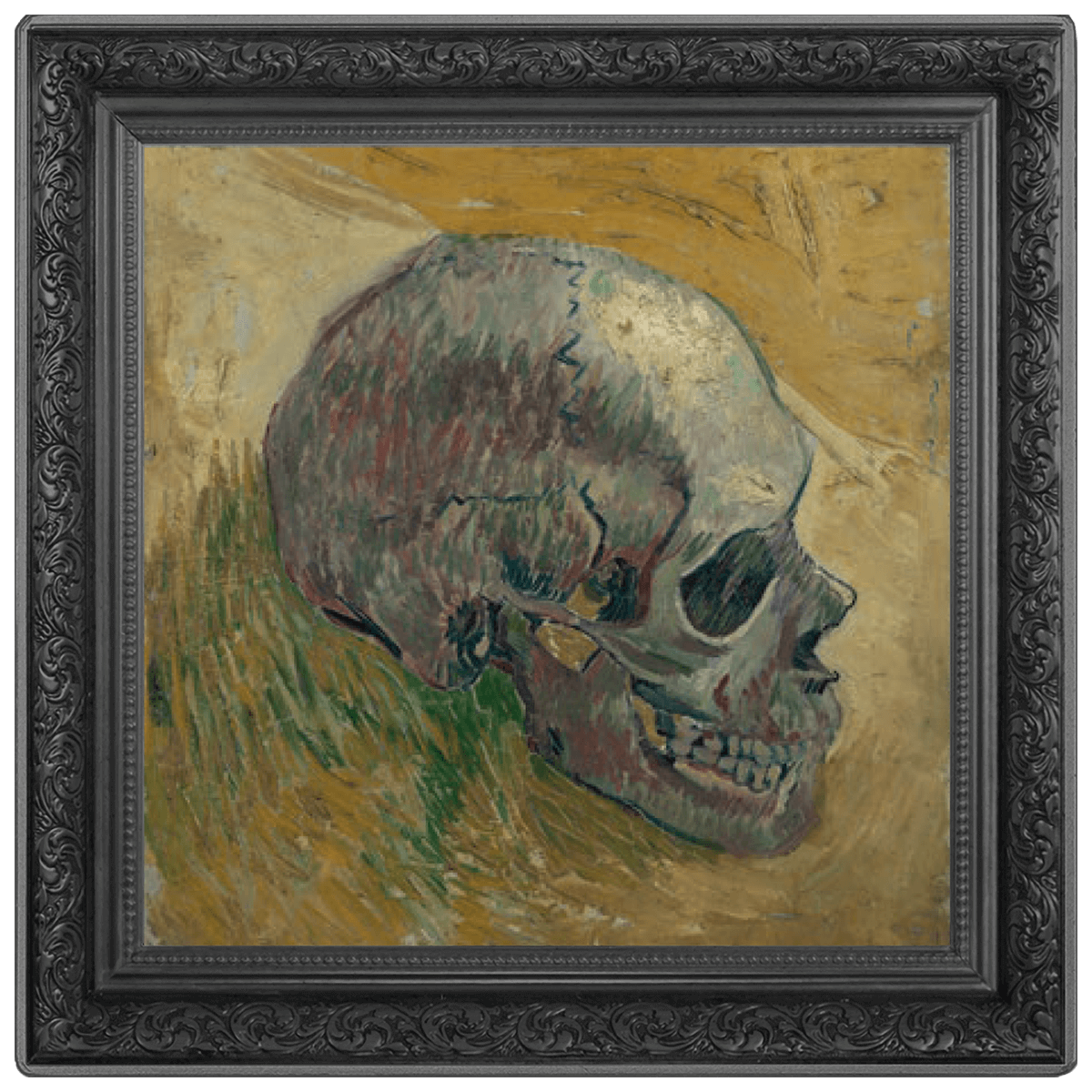 Cameroon - 2025 - 1000 Francs - Skull Vincent van Gogh (Treasures of the World - dark edition)