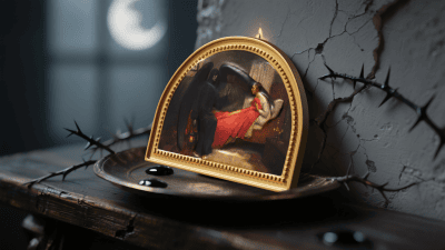 Ghana - 2025 - 5 Cedis - Death & The Maiden 1oz Silver