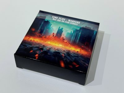 Gabon - 2025 - 3000 Francs - Warfare: War Has No Real Winner / Time Flies Series 5oz version