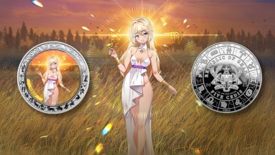 Ghana - 2025 - 5 Cedis - Virgo Anime Zodiac (Zodiac series) 1oz silver