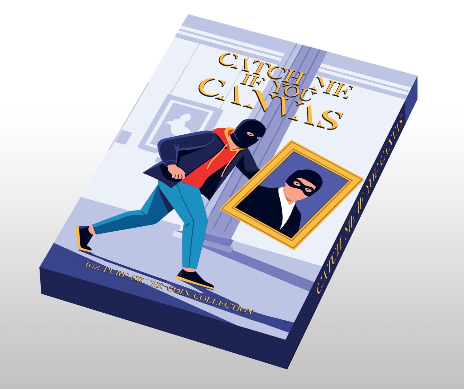 Ghana - 2026 - 5 Cedis - Portrait of Adele Bloch-Bauer I by Gustav Klimt (Catch Me If You Canvas Stolen Art series) 1oz silver