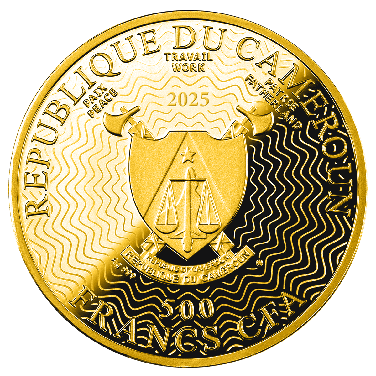 Cameroon - 2025 - 500 Francs – Henri Matisse Flowers (Flowers in Painting series)