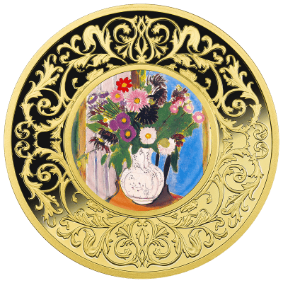 Cameroon - 2025 - 500 Francs – Henri Matisse Flowers (Flowers in Painting series)